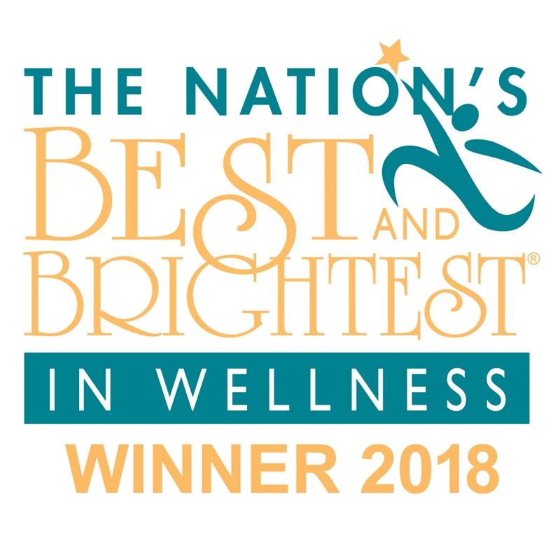 best and brightest in wellness 2018 logo